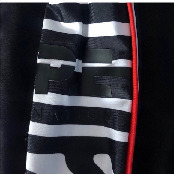 👠PE Nation high waisted black and zebra Pilates leggings - Picture 5 of 7